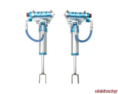 King Shocks Front 2.5 Dia Remote Res Shock w/Adjuster Pair Chevrolet Silverado 2500/3500/HD 2011+ - 25001-302A-EXT