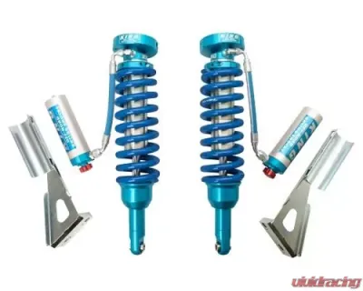 King Shocks Front 2.5 Dia Remote Res 700lb Spring Rate Coilover w/Adj Pair Lexus GX470 2003-2009 - 25001-124A-EXT-700