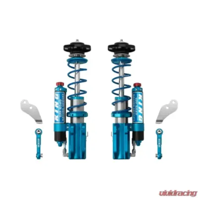 King Shocks 2.5 Front Piggy Hose Reservoir Shock w/ Adjuster Kit & Sway Bar Links Mercedes-Benz Sprinter 2500/3500 2WD 2019-2024 - 25001-320A