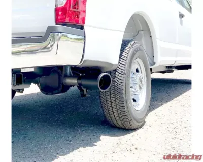 Gibson Performance Stainless Black Elite Cat-Back Single Exhaust System Ford F-250 | F-350 Extended Cab 2020-2021 - 619908B