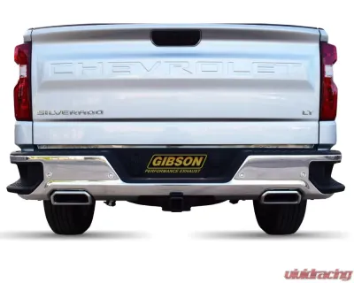 Gibson Performance Stainless Cat-Back Dual Split Exhaust System Chevrolet Silverado 1500 2019-2022 - 65698