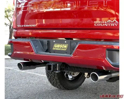 Gibson Performance Stainless Cat-Back Dual Split Exhaust System Chevrolet Silverado 3500HD | GMC Sierra 3500HD 2020-2021 - 65713