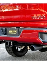 Gibson Performance Stainless Black Elite Cat-Back Dual Split Exhaust System Chevrolet Silverado 3500HD | GMC Sierra 3500HD 2020-2021                                     - 65713B - Image 2