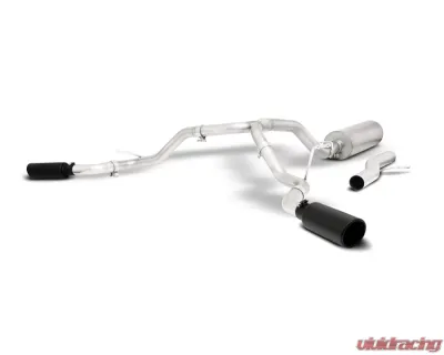 Gibson Performance Stainless Black Elite Dual Extreme Exhaust System Chevrolet Tahoe | GMC Yukon 5.3L 2021-2022 - 65683B