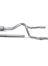 Gibson Performance Stainless Cat-Back Dual Split Exhaust System Chevrolet Silverado 3500HD | GMC Sierra 3500HD 2020-2021                                     - 65713 - Image 2