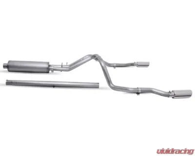 Gibson Performance Stainless Cat-Back Dual Split Exhaust System Chevrolet Silverado 3500HD | GMC Sierra 3500HD 2020-2021 - 65713