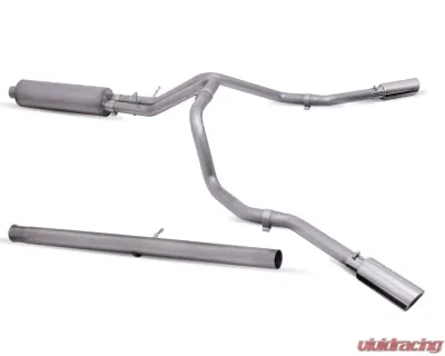 Gibson Performance Stainless Cat-Back Dual Extreme Exhaust System Chevrolet Silverado 3500HD | GMC Sierra 3500HD 2020-2021 - 65714