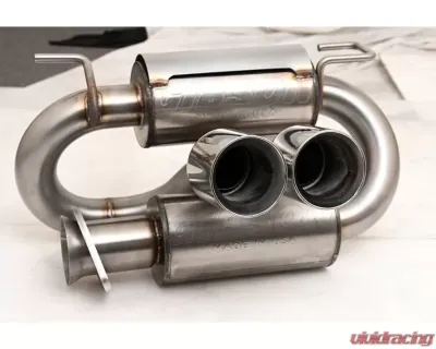 Gibson Performance 304 Stainless Steel Dual Tip Exhaust Polaris RZR Pro R 2022+ - 98054