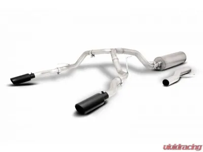 Gibson Performance Black Elite Dual Split Exhaust Chevrolet Tahoe | GMC Yukon Denali 6.2L 2021-2022 - 65715B