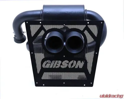 Gibson Performance Black Ceramic Stainless Steel Dual Tip Exhaust Can-Am Maverick R 2024-2025 - 98057