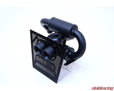 Gibson Performance Black Ceramic Stainless Steel Dual Tip Exhaust Can-Am Maverick R 2024-2025 - 98057