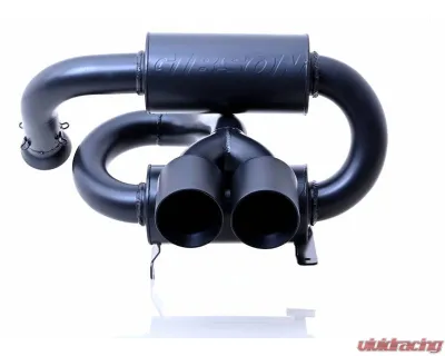 Gibson Performance Black Ceramic Stainless Steel Dual Tip Exhaust Can-Am Maverick R 2024-2025 - 98057