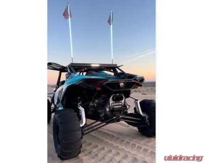 Gibson Performance Black Ceramic Stainless Steel Dual Tip Exhaust Can-Am Maverick R 2024-2025 - 98057