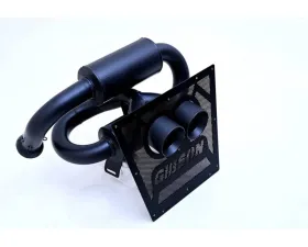 Gibson Performance Black Ceramic Stainless Steel Dual Tip Exhaust Can-Am Maverick R 2024-2025