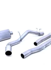 Gibson Performance Stainless Catback Single Exhaust System Chevrolet Colorado | GMC Canyon 2.7 L Crew Cab | Short Bed 2023-2025                                     - 615636 - Image 5