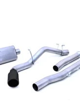 Gibson Performance Stainless Black Elite Catback Single Exhaust System Chevrolet Colorado | GMC Canyon 2.7 L Crew Cab | Short Bed 2023-2025                                     - 615636B - Image 4