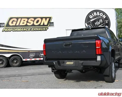 Gibson Performance Stainless Catback Single Exhaust System Toyota Tacoma 2.4L Double Cab | Short Bed 2024-2025 - 618821