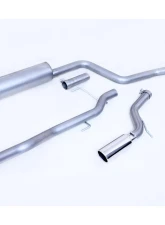 Gibson Performance Stainless Catback Single Exhaust System Toyota Tacoma 2.4L 5ft | 6ft 2WD | 4WD 2024-2025                                     - 618822 - Image 4