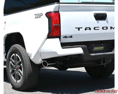 Gibson Performance Stainless Catback Single Exhaust System Toyota Tacoma 2.4L 5ft | 6ft 2WD | 4WD 2024-2025 - 618822