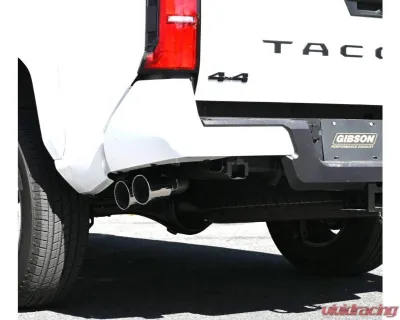Gibson Performance Stainless Catback Single Exhaust System Toyota Tacoma 2.4L 5ft | 6ft 2WD | 4WD 2024-2025 - 618823