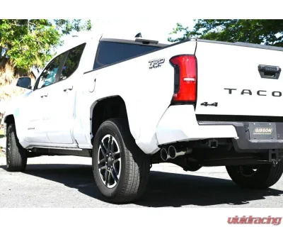 Gibson Performance Stainless Catback Single Exhaust System Toyota Tacoma 2.4L 5ft | 6ft 2WD | 4WD 2024-2025 - 618823