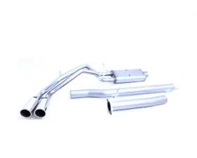 Gibson Performance Stainless Catback Dual Sport Exhaust System Chevrolet Colorado | GMC Canyon 2.7L Crew Cab Short Bed 2023-2025