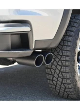 Gibson Performance Stainless Black Elite Catback Dual Sport Exhaust System Chevrolet Colorado | GMC Canyon 2.7L Crew Cab Short Bed 2023-2025                                     - 65588B - Image 3