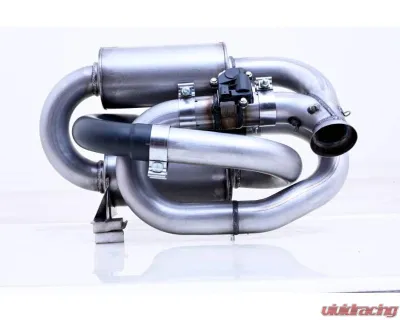 Gibson Performance E-Valve 2 Seat Black Ceramic Stainless Steel Dual Tip Exhaust Can-Am Maverick R 2023-2025 - 98058