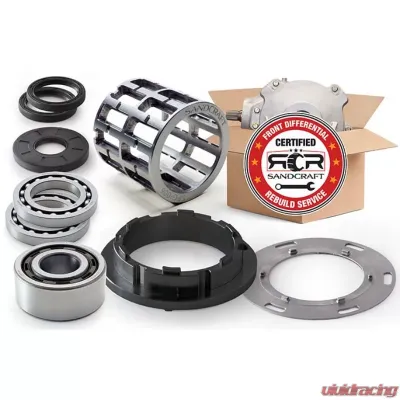 Sandcraft Motorsports Bombproof Front Differential Re-build Turbo S / Rs1 / Pro XP 2018-2022 - BP18190122