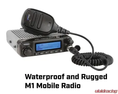 Rugged Radio STX Stereo Complete UTV Communication Kit w/ Alpha Audio Helmet Kit Polaris RZR Pro XP | RZR Turbo R | RZR Pro R - PROR-STX-M1-HK