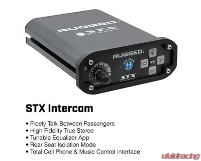 Rugged Radio STX Stereo Complete UTV Communication Kit w/ Alpha Audio Helmet Kit Polaris RZR Pro XP | RZR Turbo R | RZR Pro R - PROR-STX-M1-HK