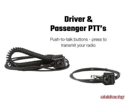 Rugged Radio STX Stereo Complete UTV Communication Kit w/ Alpha Audio Helmet Kit Polaris RZR Pro XP | RZR Turbo R | RZR Pro R - PROR-STX-M1-HK