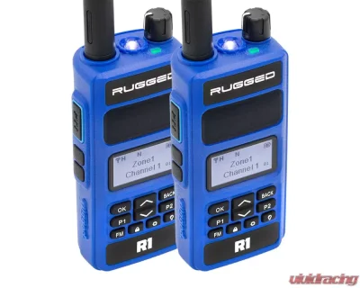 Rugged Radios Rugged Ready Pack w/R1 Handheld Digital and Analog Business Band Radio - R1-READY-PACK