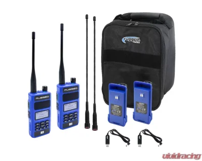 Rugged Radios Rugged Ready Pack w/R1 Handheld Digital and Analog Business Band Radio - R1-READY-PACK