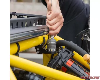 Rugged Radios 1.5" Horizontal Bar Antenna Bar Mount Arctic Cat | Can-Am | Honda | Kawasaki | Polaris | Redline | Yamaha 1998-2021 - AMH-1.5