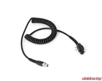 Rugged Radios Icom Bolt On Handheld Radio Headset Coil Cord - CC-ICOM-B