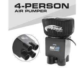 Rugged Radios MAC Air 4-Person Helmet Air Pumper (Pumper Only)