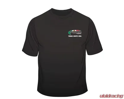 Rugged Radios Mexico Men's Black T-Shirt Small - MS-MXFLAG-XXXL