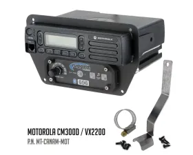 Rugged Radios Kenwood TK7360 Mount w/Support Brace Can-Am Commander | Maverick 2011-2021