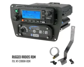 Rugged Radios RDM Mount w/Support Brace Can-Am Commander | Maverick 2011-2021