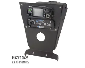 Rugged Radios Icom F5021 Multi-Mount Kit Can-Am Maverick X3 | X3 Max | RR | RS | DS | XMR | XRC 2017-2021