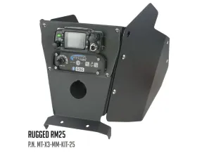 Rugged Radios Kenwood TK7360 Multi-Mount XL Kit Can-Am Maverick X3 | X3 Max | RR | RS | DS | XMR | XRC 2017-2021