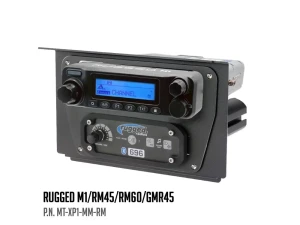 Rugged Radios RM60/RM45/GMR45 Multi-Mount Kit Polaris RZR XP 1000 | RZR 900 | RZR XP Turbo 2014-2021 - MT-XP1-MM-RM - Image 3
