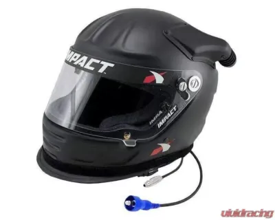 Rugged Radios Impact RACE Offset Air Draft OS20 Wired Offroad Helmet X-Small - OS20-HK-MD