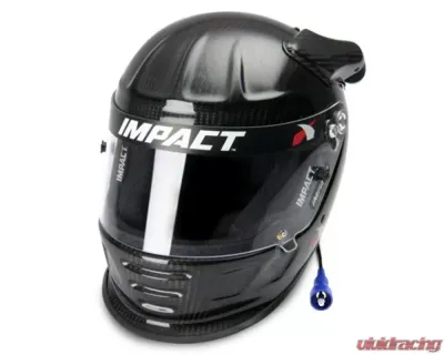Rugged Radios Impact Carbon Fiber OS20 RACE Offset Wired Offroad Air Helmet X-Small - OS20CF-HK-LG