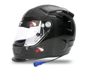 Rugged Radios Impact Carbon Fiber OS20 RACE Offset Wired Offroad Air Helmet X-Small