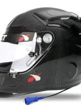 Rugged Radios Impact Carbon Fiber OS20 RACE Offset Wired Offroad Air Helmet X-Small                                     - OS20CF-HK-LG - Image 3
