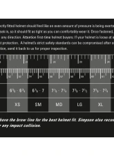 Rugged Radios Simpson Lightweight Carbon Fiber Desert Devil RACE Helmet Medium                                     - SIMPSON-DESERTDEVIL-M - Image 2
