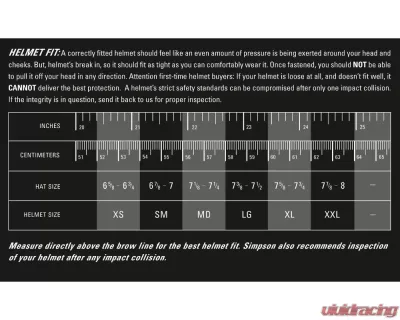 Rugged Radios Simpson Lightweight Carbon Fiber Desert Devil RACE Helmet Medium - SIMPSON-DESERTDEVIL-M