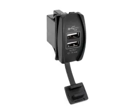 Rugged Radios USB Rocker Switch Hub w/4.2 Amp Outlet